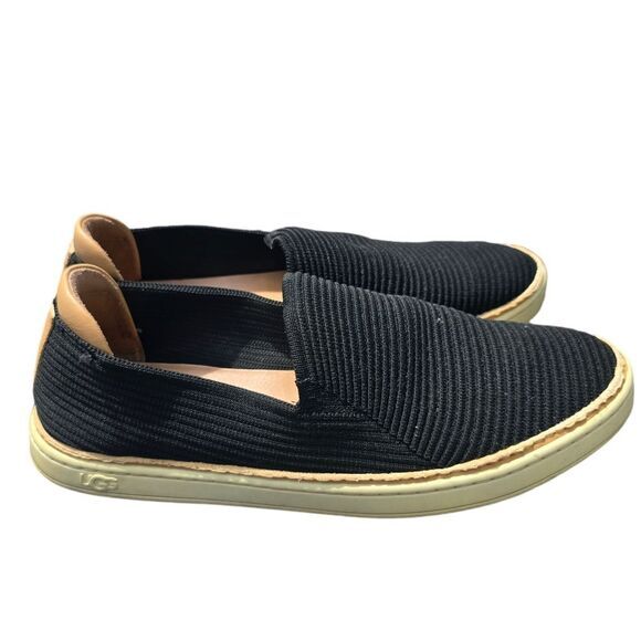 UGG‎ Sammy Sneakers Black Women's size 8.5 - Picture 2 of 8